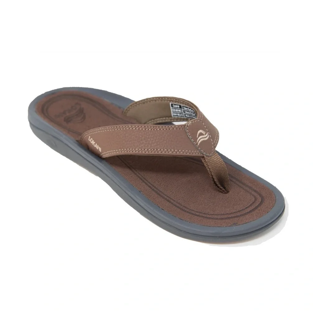 Women's Flip-Flops Coral Brown - Lokani